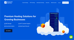 Desktop Screenshot of delegatehosting.com